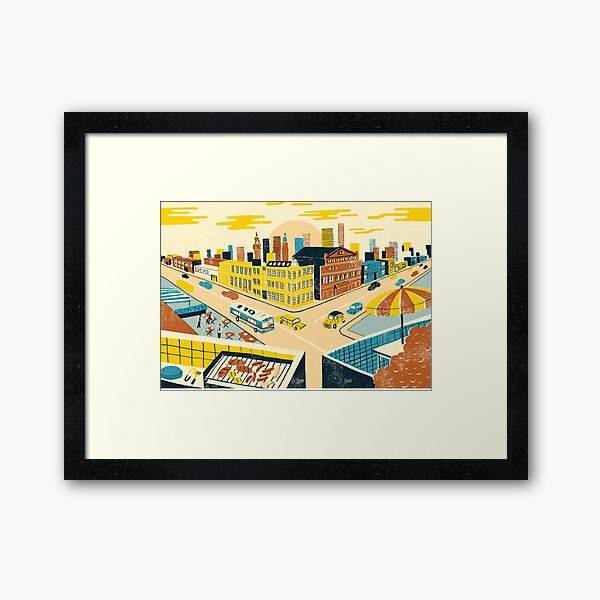 Buenos Aires Framed Art Print