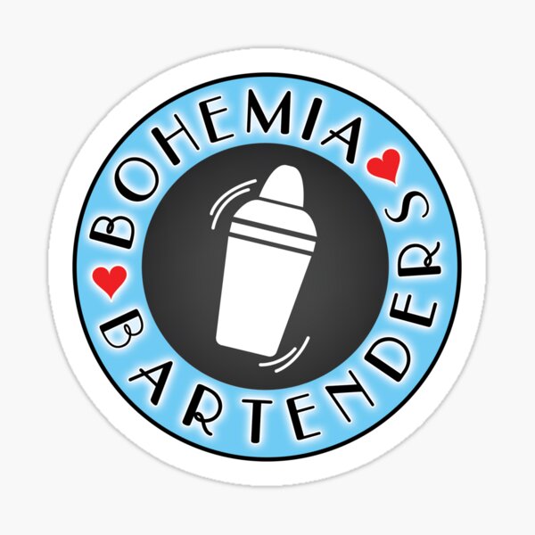 Item preview, Bohemia Bartenders designed and sold by Sky Diary Productions.