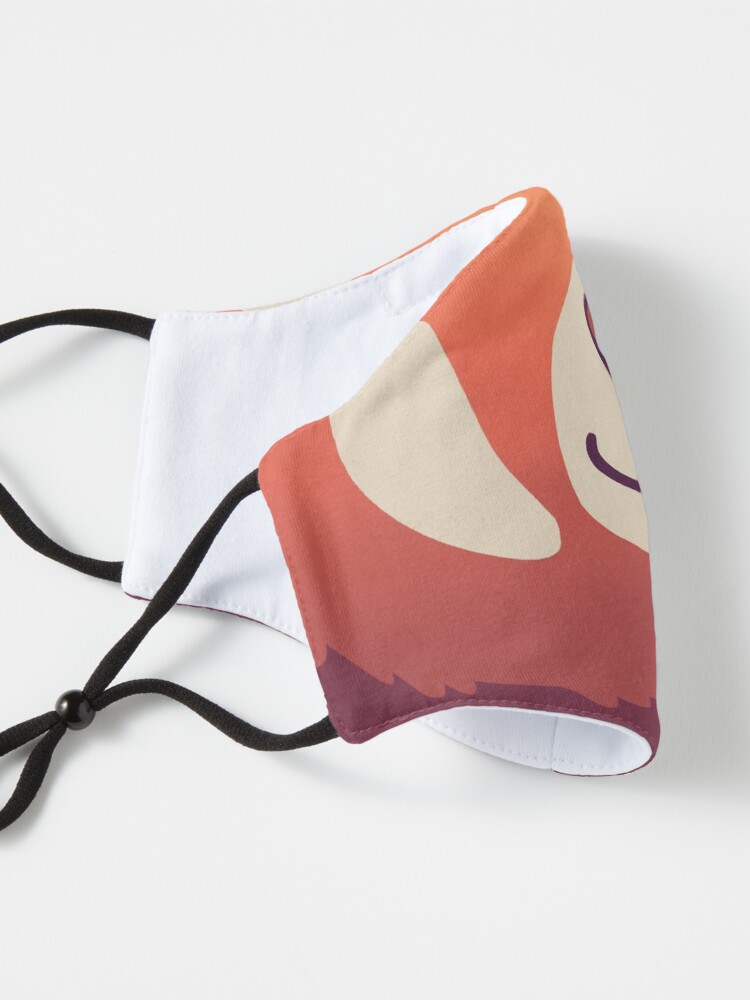 Alternate view of Red Panda Mask // Cute Wild Animal, Endangered Species, Kawaii Mask
