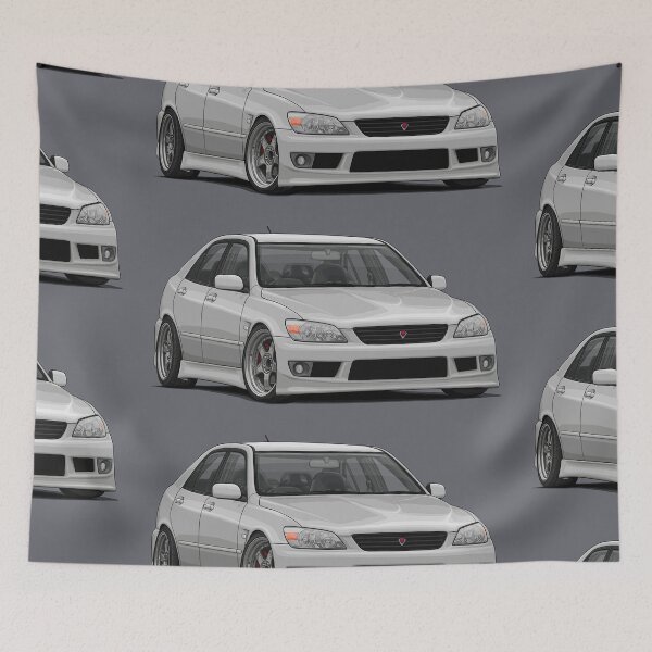 Item preview, Altezza rs200 illustration (White) designed and sold by ArtyMotive.