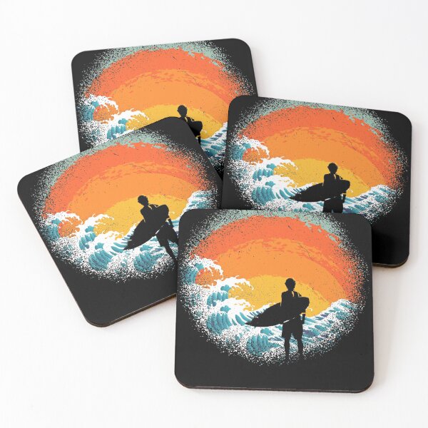 Item preview, The Surfer Waves designed and sold by clingcling.