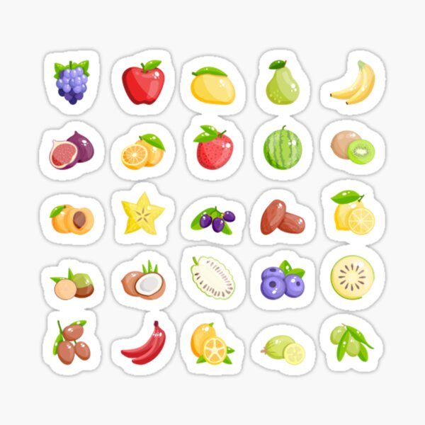 Item preview, Mini Different Fruits Pack designed and sold by Rabia01.