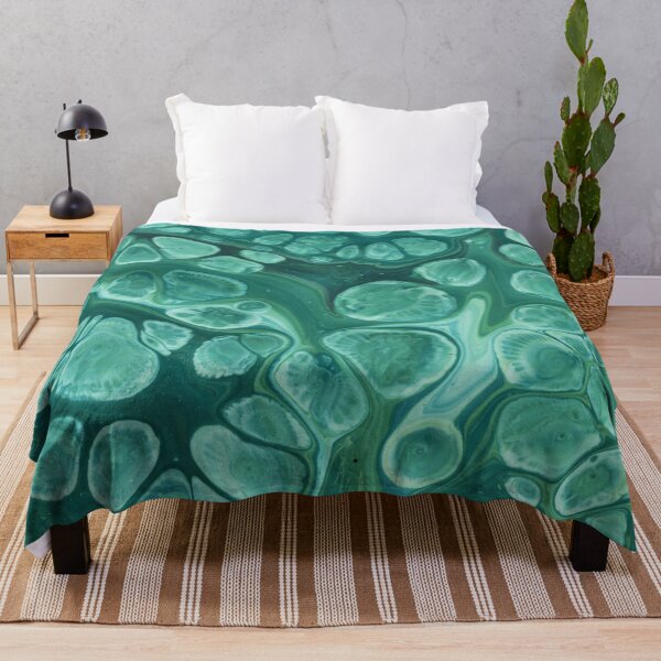 Item preview, Teal Bubbles Gradient Acrylic Fluid Paint designed and sold by Vector Scout Lab.