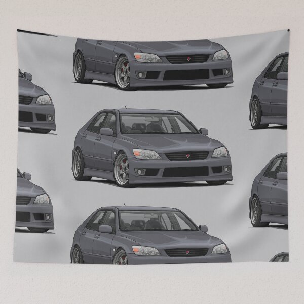 Item preview, Altezza rs200 illustration (Grey) designed and sold by ArtyMotive.