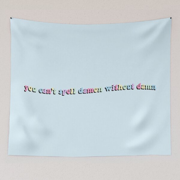 Item preview, can't spell damon without damn designed and sold by virginia nash.
