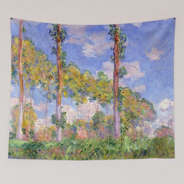 Item preview, Monet Poplars in the Sun designed and sold by TemporaryArt.