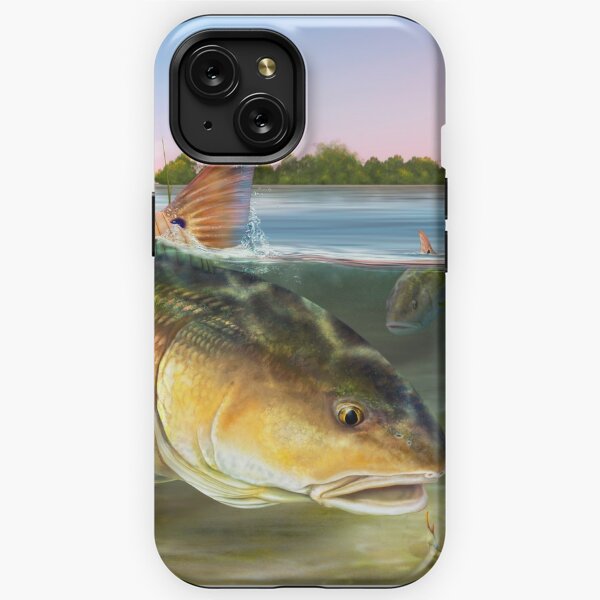  iPhone SE (2020) / 7 / 8 I'm Hooked On - Fisher Fisherman  Salmon Fishing Case : Cell Phones & Accessories