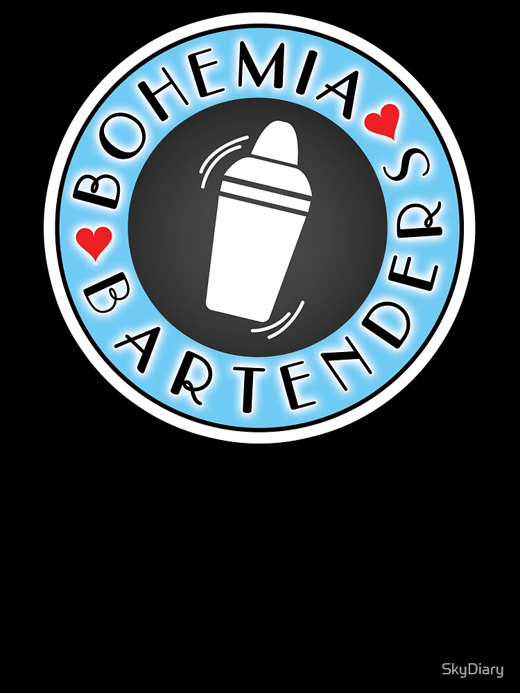 Thumbnail 7 of 7, Oversized T-Shirt, Bohemia Bartenders designed and sold by SkyDiary.