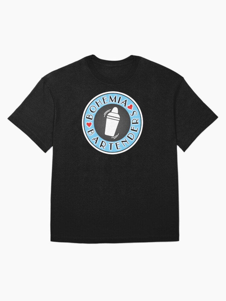 Thumbnail 3 of 7, Oversized T-Shirt, Bohemia Bartenders designed and sold by SkyDiary.