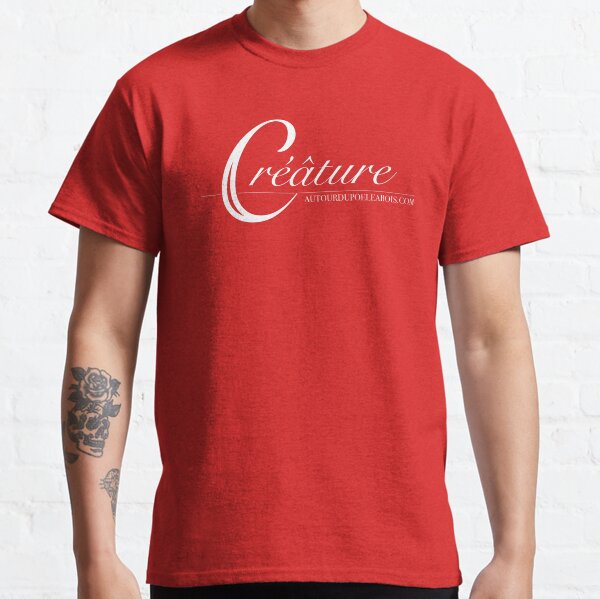 Créâture (rouge) T-shirt classique