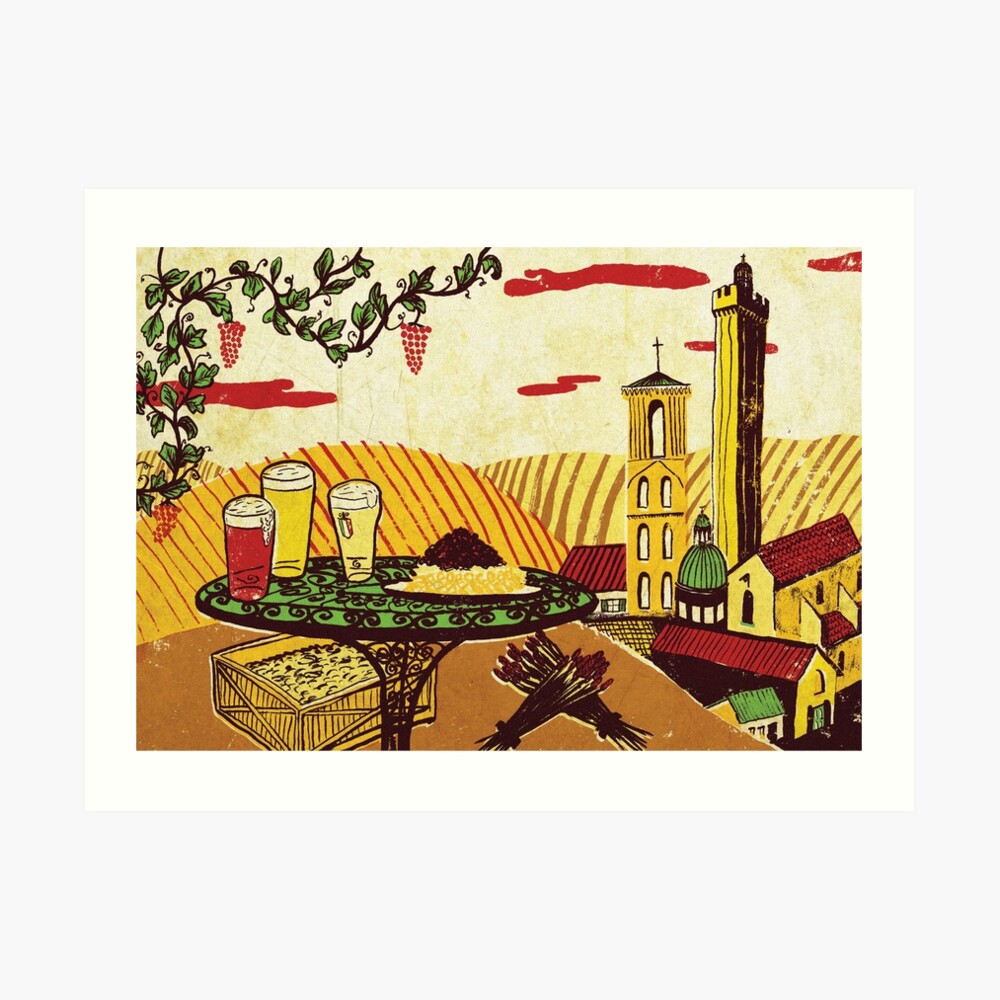 Bologna, Italy Art Print