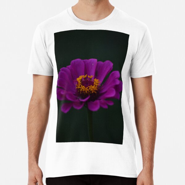 Purple Zinnia Premium T-Shirt