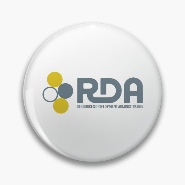 Item preview, RDA Logo (Blue and Yellow) designed and sold by Mercatus.