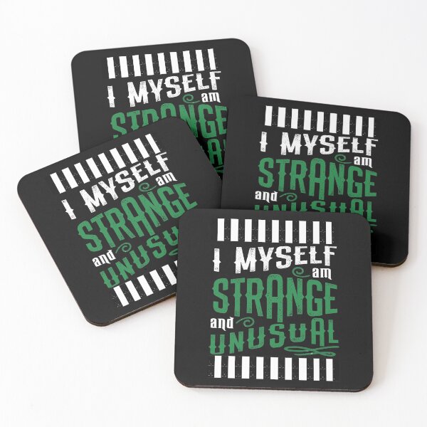 Item preview, I Myself Am Strange and Unusual designed and sold by KristyBDesigns.
