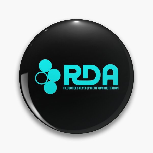 Item preview, RDA Logo (NeonBlue) designed and sold by Mercatus.