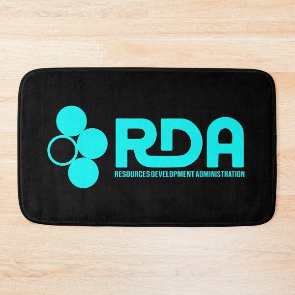Item preview, RDA Logo (NeonBlue) designed and sold by Mercatus.