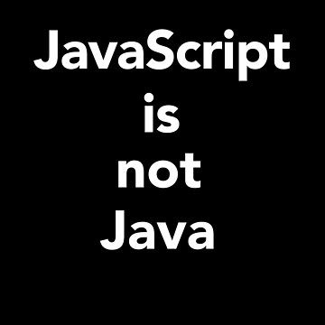 Aperçu de l'œuvre JavaScript n'est pas Java de vladocar