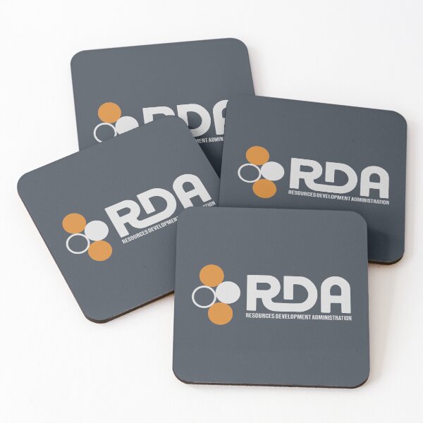 Item preview, RDA Logo (White and Orange) designed and sold by Mercatus.