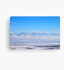 Salt Lake Canvas Print