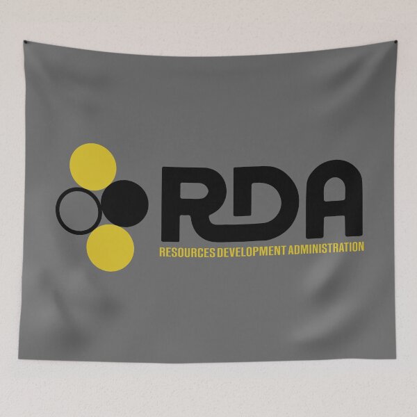 Item preview, RDA Logo (Black and Yellow) designed and sold by Mercatus.