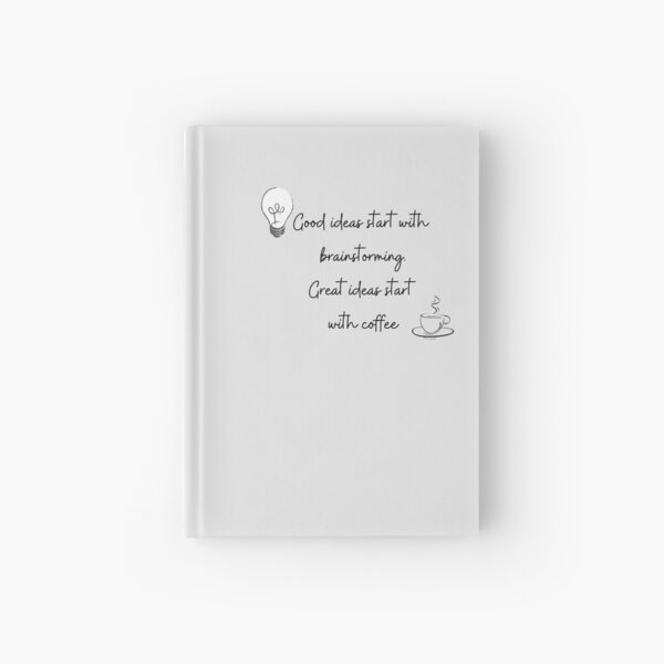 Item preview, Great Ideas Start with Coffee designed and sold by Reachbeyond2024.