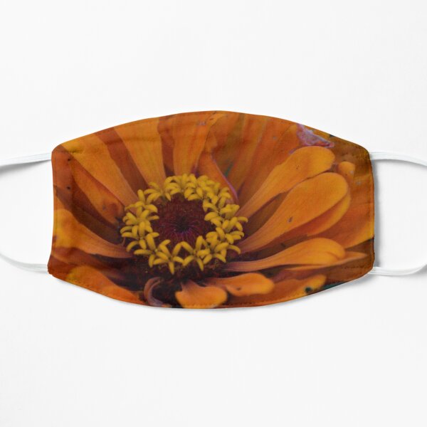 Orange Zinnia Mask