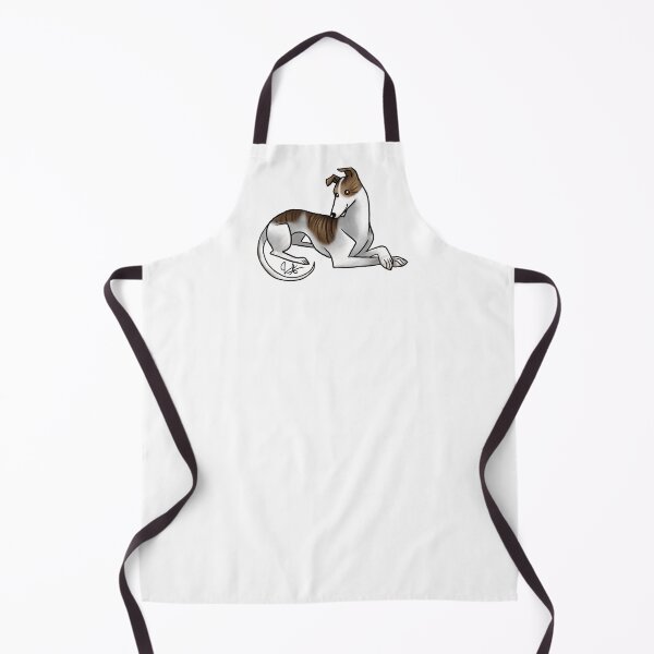 Item preview, Dog - Greyhound - White and Brindle designed and sold by Jennifer Stolzer.