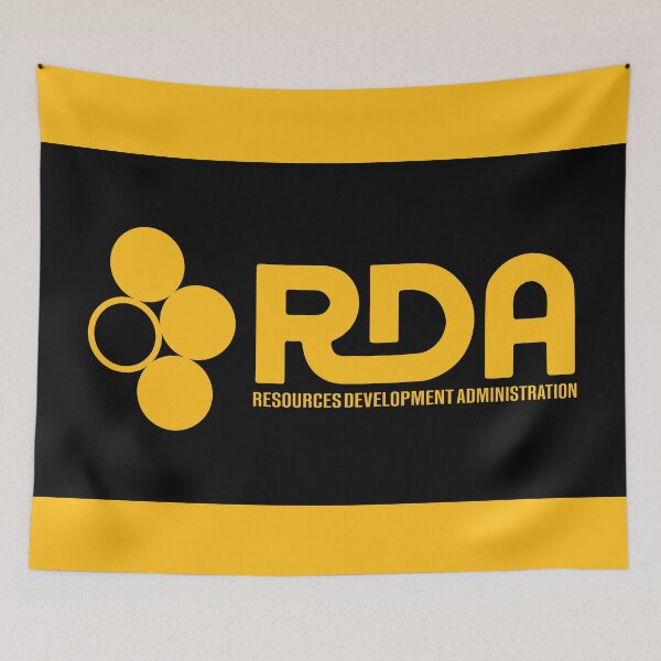 Item preview, RDA Logo (Black Stencil) designed and sold by Mercatus.