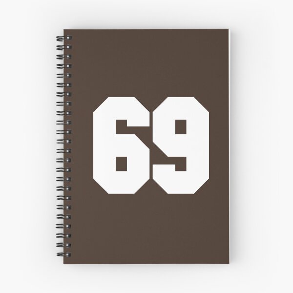 Item preview, 69 Number Cleveland Sports Sixty-Nine Brown Jersey designed and sold by HelloFromAja.