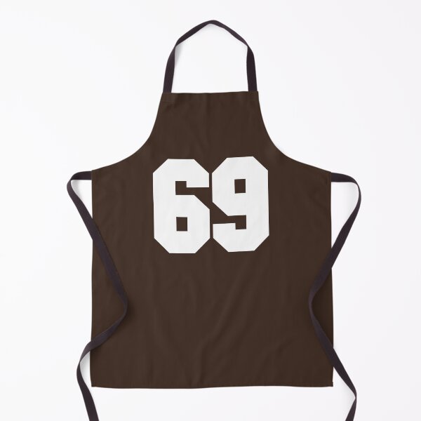 Item preview, 69 Number Cleveland Sports Sixty-Nine Brown Jersey designed and sold by HelloFromAja.