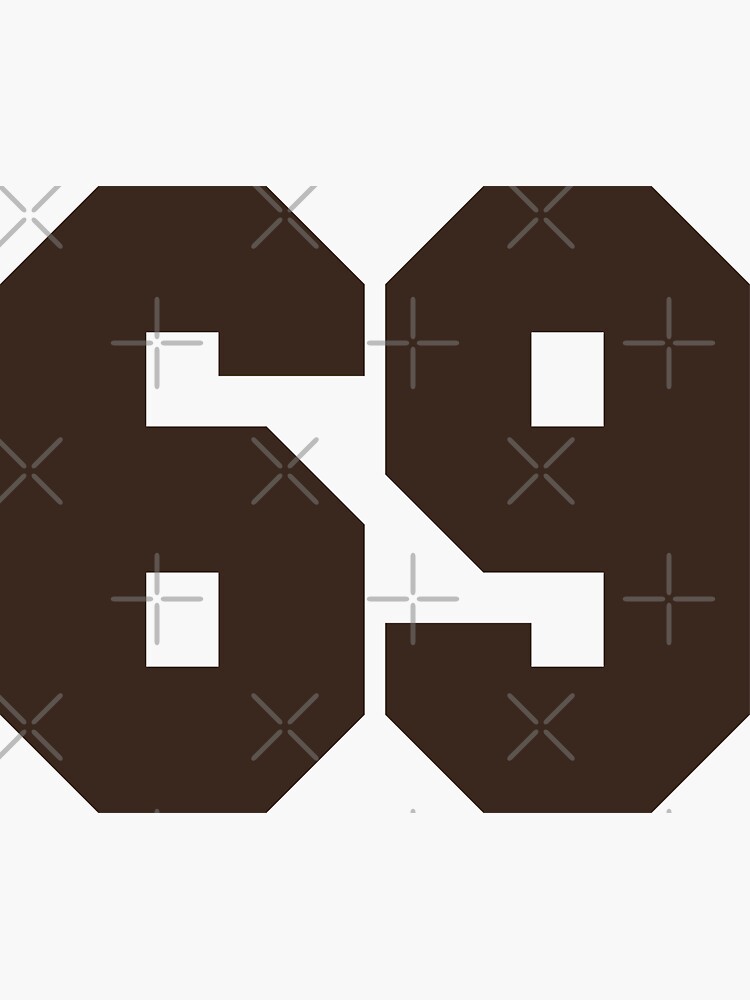 Number 99 Sports Tampa Ninety-Nine Jersey Sticker for Sale by HelloFromAja