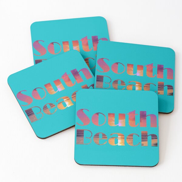 Item preview, South Beach Florida FL Ocean Text designed and sold by Lartheviking.