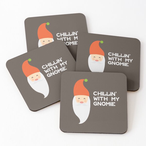 Item preview, Chillin' With My Gnomie Gnome Christmas Holidays Winter Garden Cute Funny Pun Chilling With My Homie designed and sold by gkao.