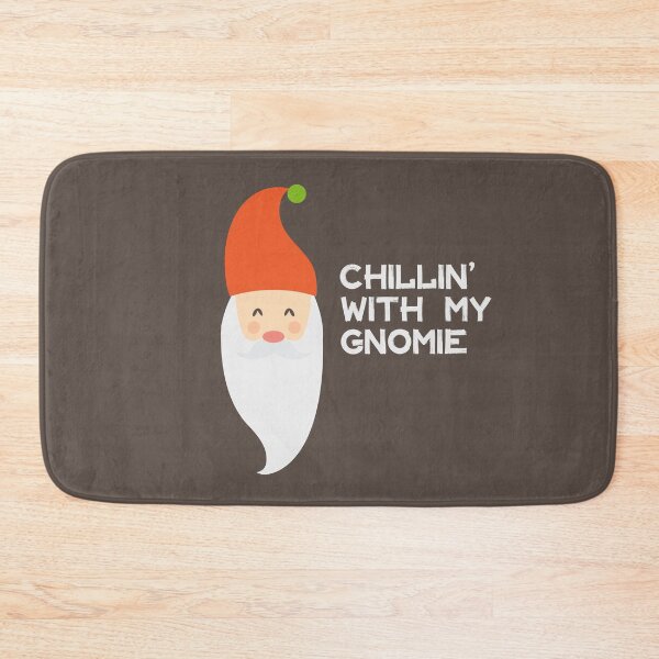 Item preview, Chillin' With My Gnomie Gnome Christmas Holidays Winter Garden Cute Funny Pun Chilling With My Homie designed and sold by gkao.