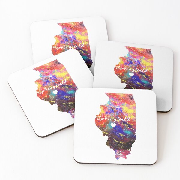 Item preview, Springfield love heart  Quote Art Design Inspira designed and sold by vividpixelusa.