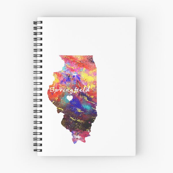 Item preview, Springfield love heart  Quote Art Design Inspira designed and sold by vividpixelusa.