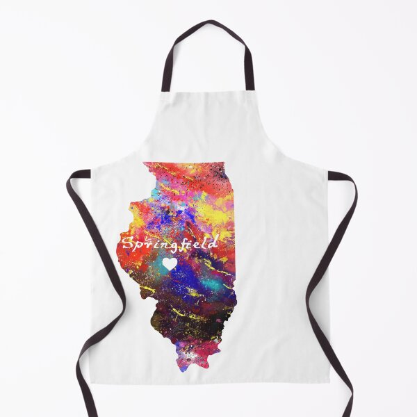 Item preview, Springfield love heart Quote Art Design Inspira designed and sold by vividpixelusa.