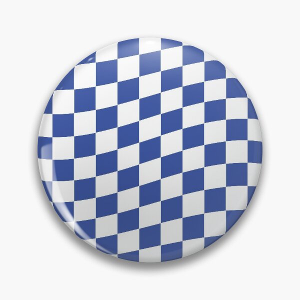 Item preview, blue tile twist checker pattern designed and sold by Ray Loka.