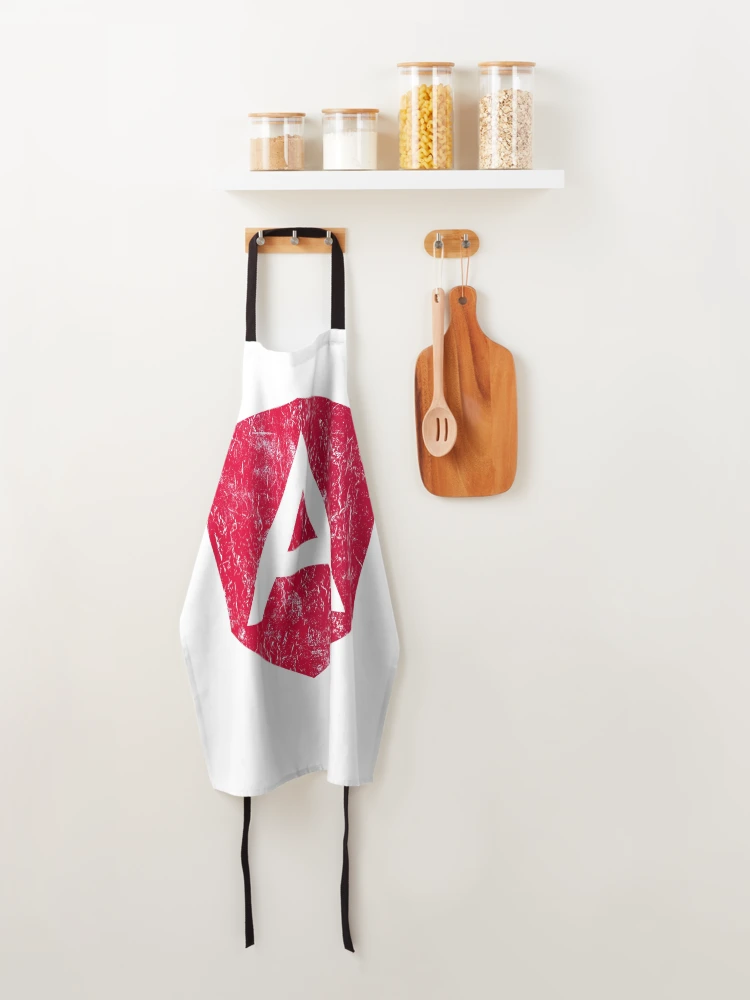 Thumbnail 4 of 6, Apron, Vintage Angular JS JavaScript Developer designed and sold by vladocar.