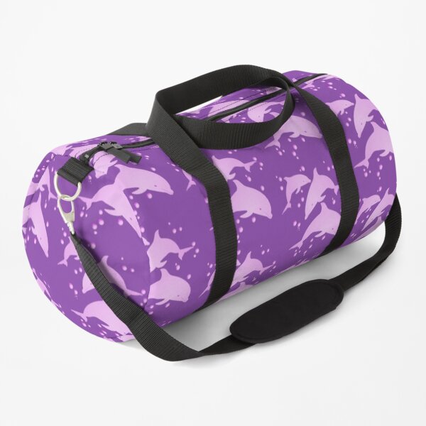 Pink Dolphins Duffle Bag