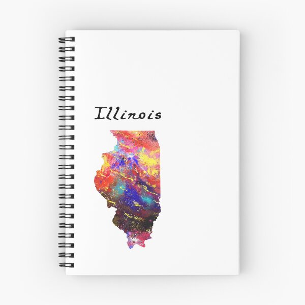 Item preview, Illinois  Quote Art Design Inspirational Motivat designed and sold by vividpixelusa.