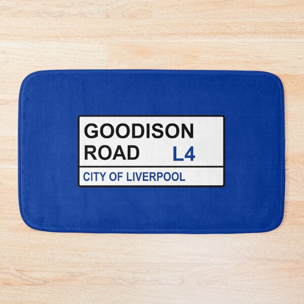 Item preview, Everton Football Team Goodison Road Street Sign designed and sold by DelfDesign.