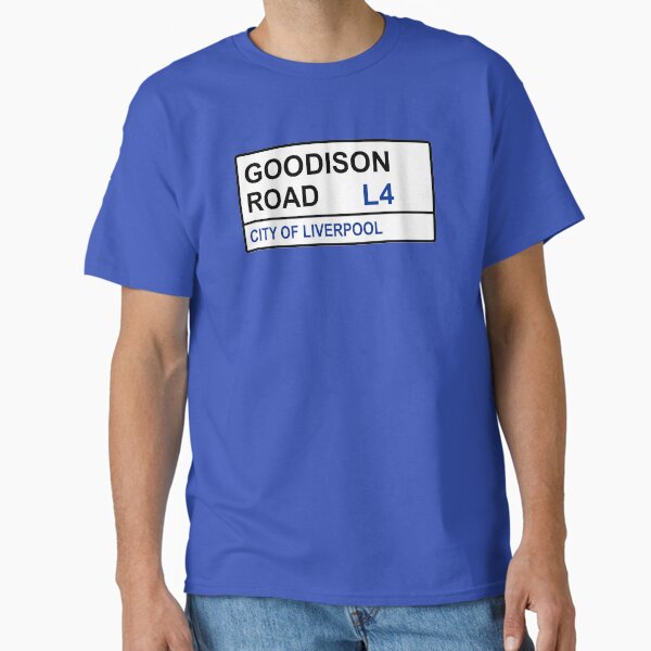 Item preview, Everton Football Team Goodison Road Street Sign designed and sold by DelfDesign.