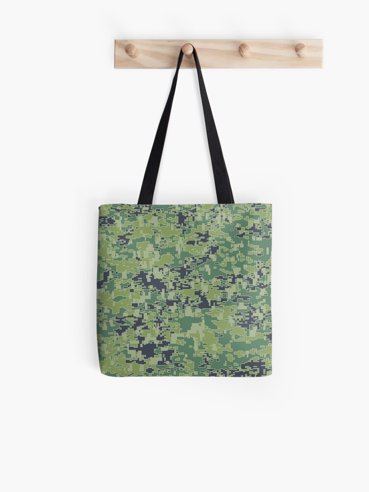 Camouflage Rubber Tote – The Crazy Cactus