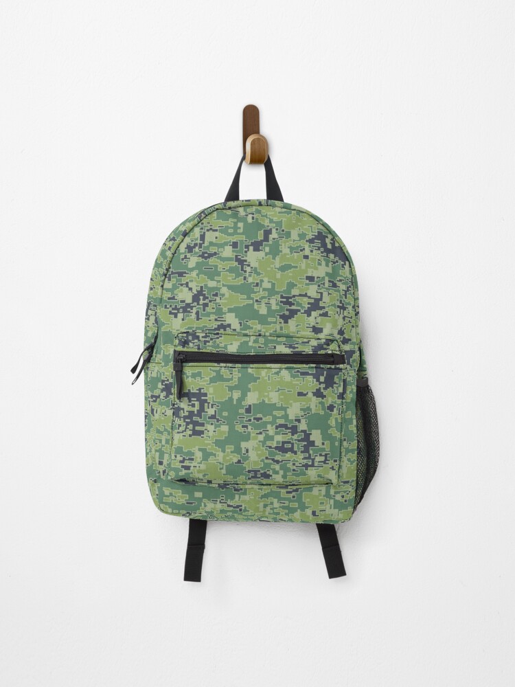 Camo-Print Backpack, Camouflage Brown Combo I Shopzinia I Costume Shop