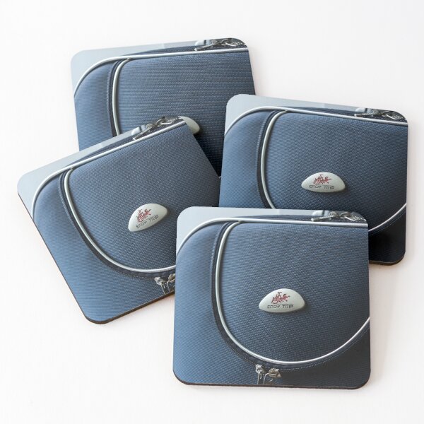 Item preview, Blue luggage designed and sold by Life-s-A-Hike.
