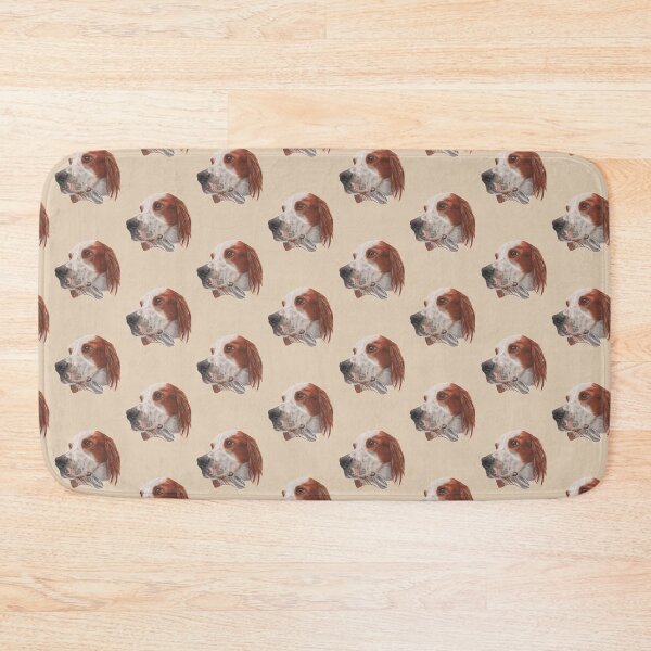 Item preview, An Irish red and white Setter designed and sold by cathyscreations.