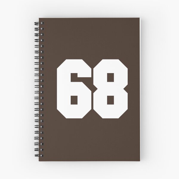 Item preview, 68 Number Cleveland Sports Sixty-Eight Brown Jersey designed and sold by HelloFromAja.
