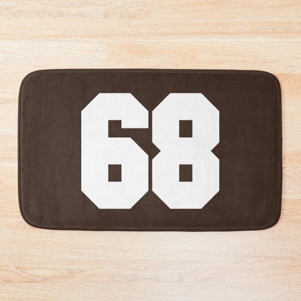 Item preview, 68 Number Cleveland Sports Sixty-Eight Brown Jersey designed and sold by HelloFromAja.