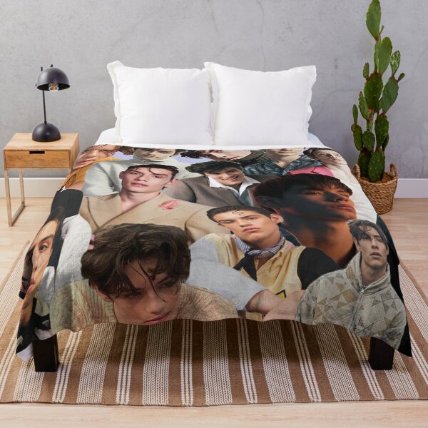 Louis Partridge Collage Blankets Flannel Autumn Super Soft Throw Blanket  for Bed Home Couch Travel Cinema